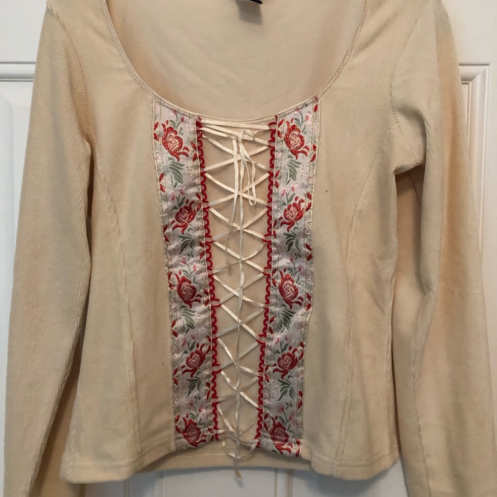Ribbed Velour shirt